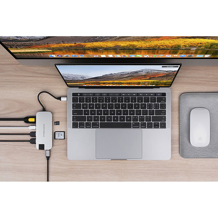 Avis HyperDrive Slim HD247B (Argent)