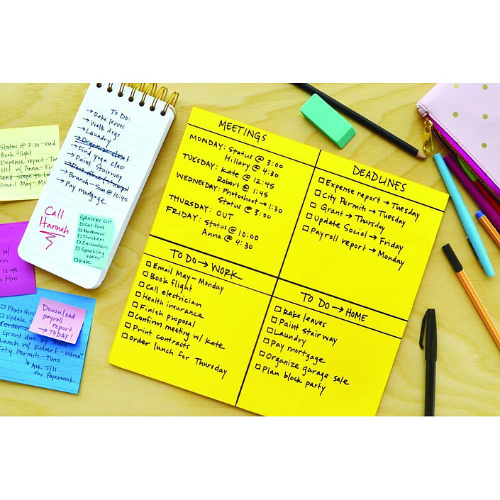 Avis Post-it Big Notes Super Sticky 279 x 279 mm