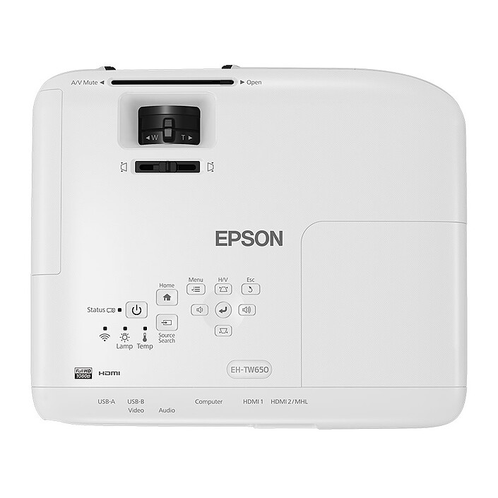 Acheter Epson EH-TW650 + LDLC Ecran Manuel - Format 16:9 - 200 x 113 cm