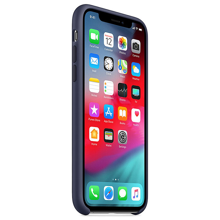 Avis Apple Coque en silicone Bleu Nuit Apple iPhone Xs