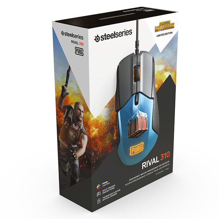 SteelSeries Rival 310 (PUBG Edition) pas cher