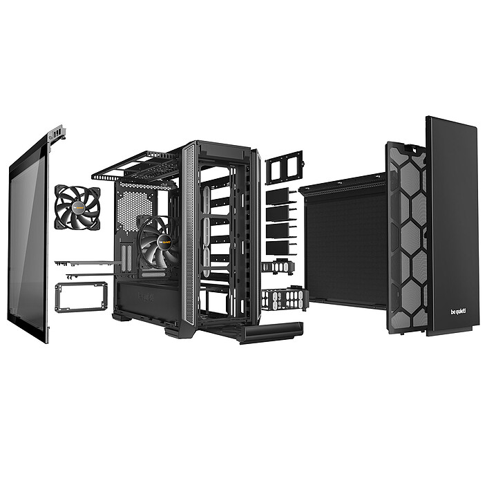 Avis be quiet! Silent Base 601 Window (Argent)