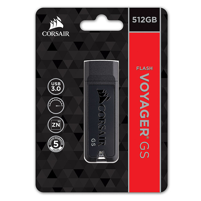 Avis Corsair Flash Voyager GS USB 3.0 512 Go