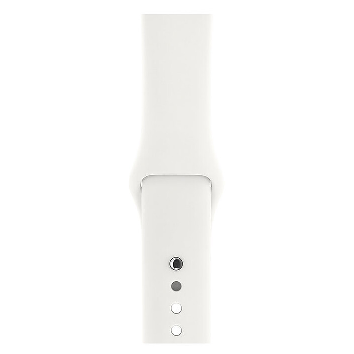 Avis Apple Watch Series 3 GPS Aluminium Argent Sport Blanc 42 mm