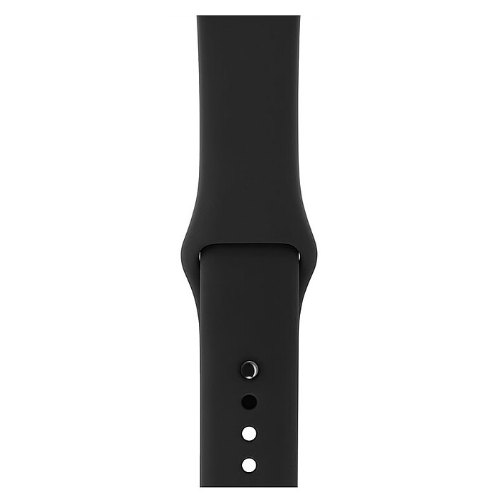 Avis Apple Watch Series 3 GPS + Cellular Aluminium Gris Sidéral Sport Noir 42 mm