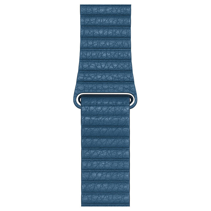 Apple Pulsera Cuero 44 mm Capa Azul Bacalao - Grande