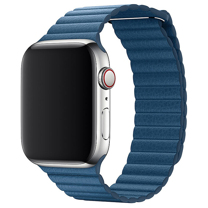 Opiniones sobre Apple Pulsera Cuero 44 mm Capa Azul Bacalao - Grande