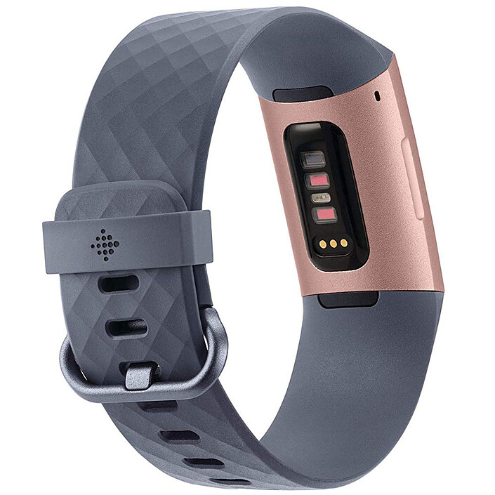 Acheter FitBit Charge 3 Or Rose / Bleu Ardoise