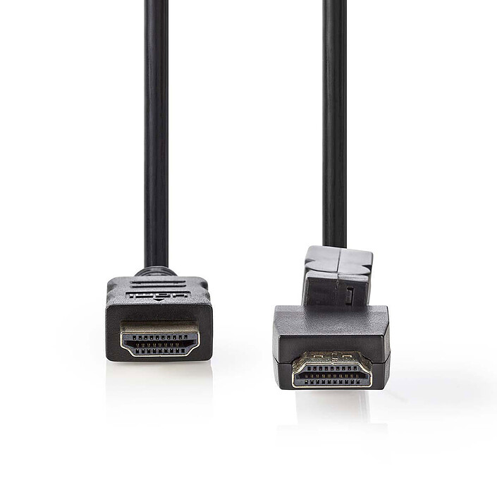 Nedis Câble HDMI rotatif haute vitesse avec Ethernet Noir (1.5 mètre)