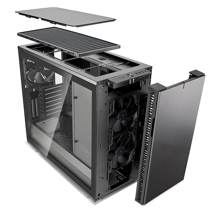 Fractal Design Define R6 USB-C TG Gunmetal pas cher