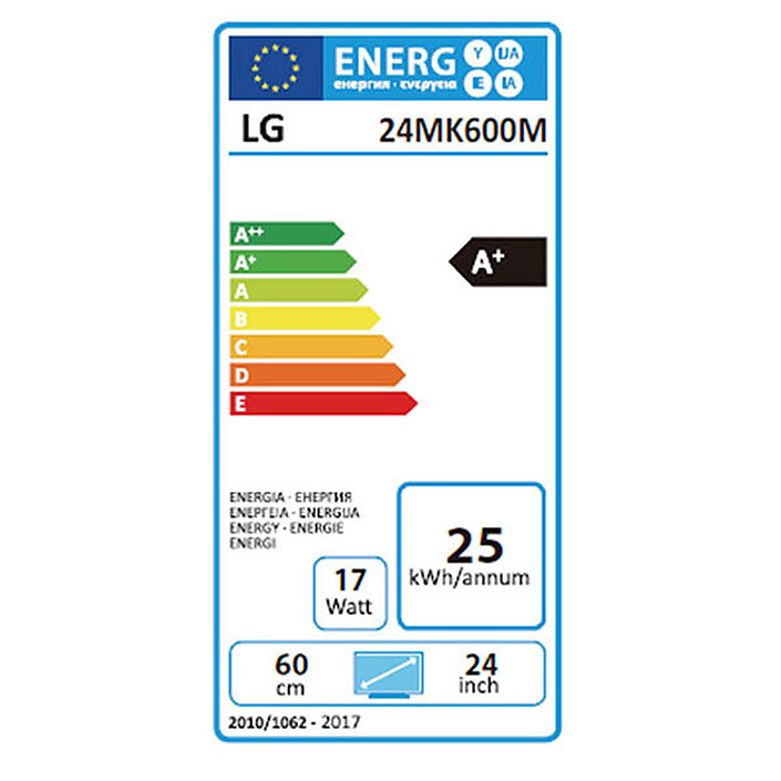 LG 24" LED 24MK600M-B pas cher