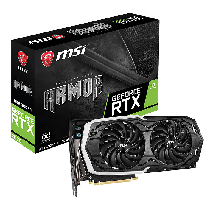 MSI GeForce RTX 2070 ARMOR 8G OC