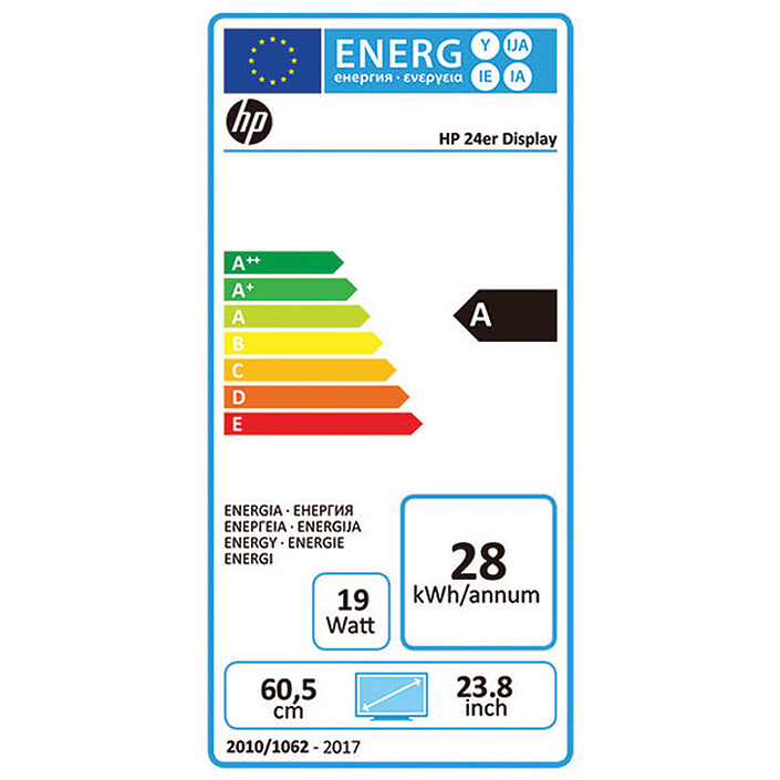 HP 23.8" LED - 24er pas cher