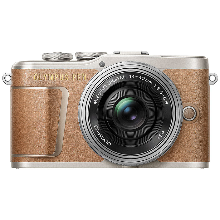 Olympus E-PL9 Marron + 14-42mm EZ Pancake