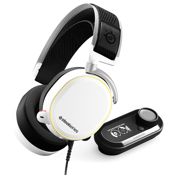 SteelSeries Arctis Pro + GameDAC Blanc