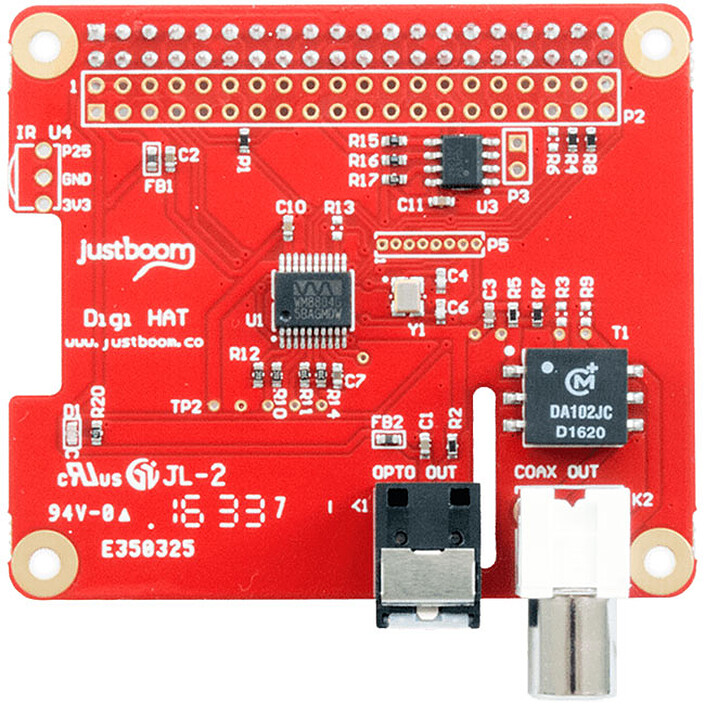 JustBoom Digi HAT pas cher