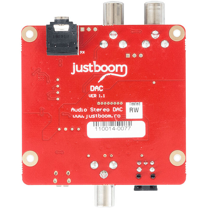Avis JustBoom DAC