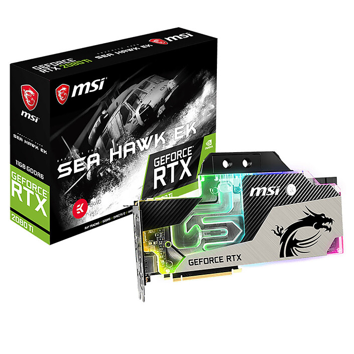MSI GeForce RTX 2080 SEA HAWK EK X 8G