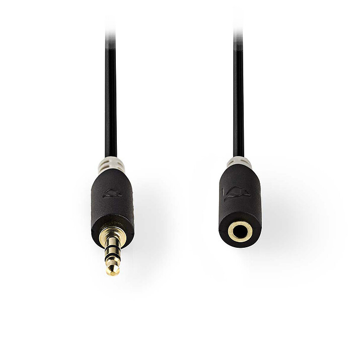 Nedis rallonge haute qualité audio stéréo jack 3.5 mm (3 mètres)