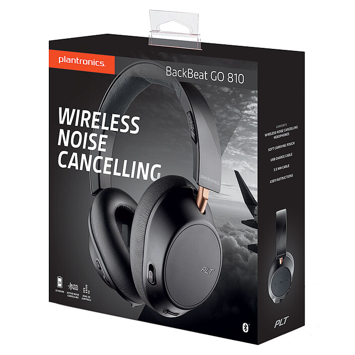 Acheter Plantronics BackBeat GO 810 Noir Graphite