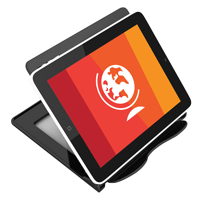 Acheter deflecto Porte-tablette piliable noir