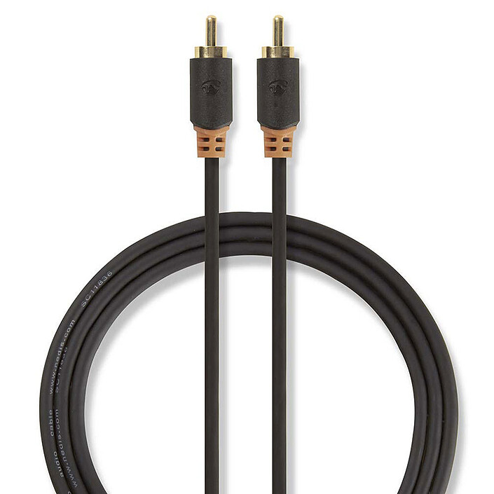 Nedis Câble Audio Numérique RCA - 1m
