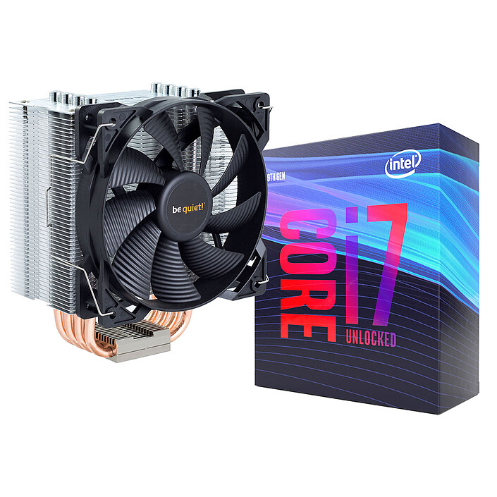Intel Core i7-9700K + be quiet! Pure Rock