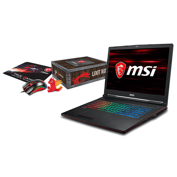MSI GP73 8RD-021XFR Leopard + MSI Loot Box - Level 1 OFFERTE !