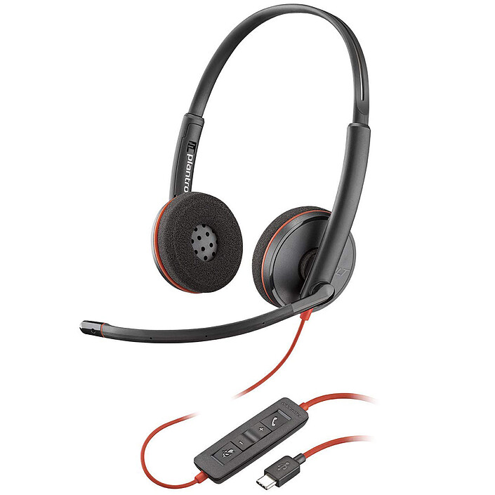 HP Plantronics Blackwire C3220 USB-C