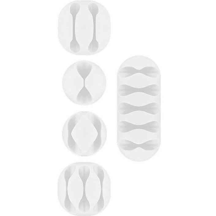 Goobay Set Cable Management - Blanc
