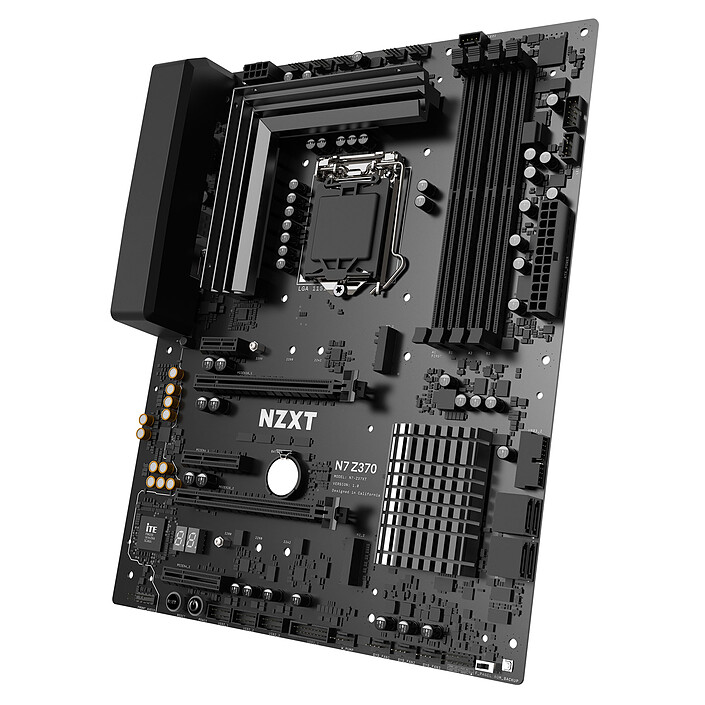 Acheter NZXT N7 Z370 - Blanc + Nuka-Cola Cover offert