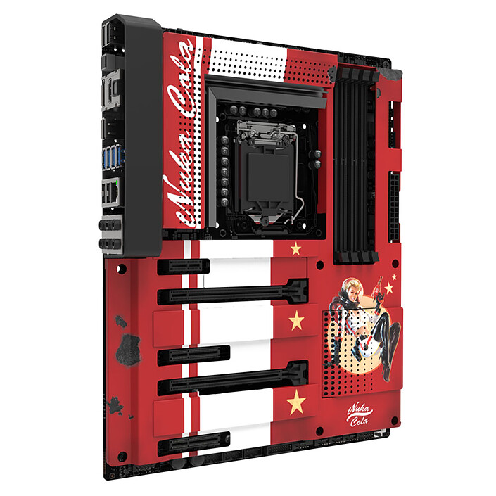 Avis NZXT N7 Z370 - Blanc + Nuka-Cola Cover offert