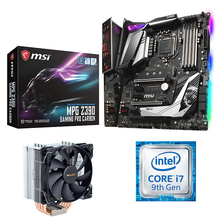 Kit Upgrade PC Core i7 MSI MPG Z390 GAMING PRO CARBON