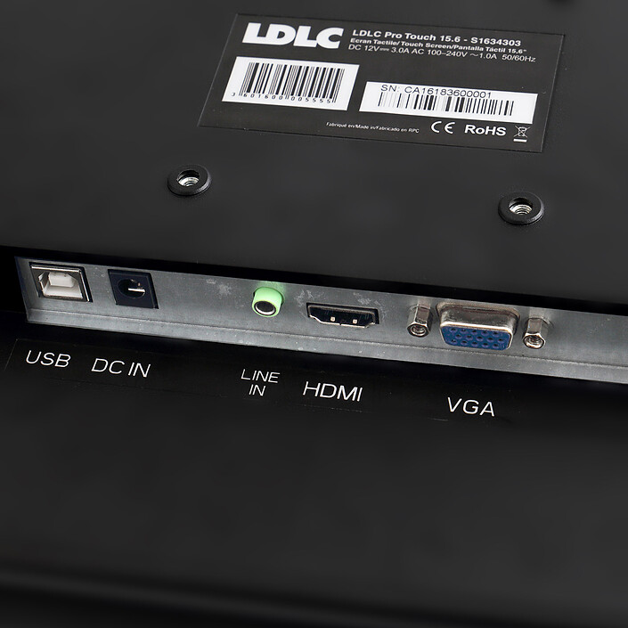 LDLC 15.6" LED Tactile - Pro Touch 15.6 pas cher