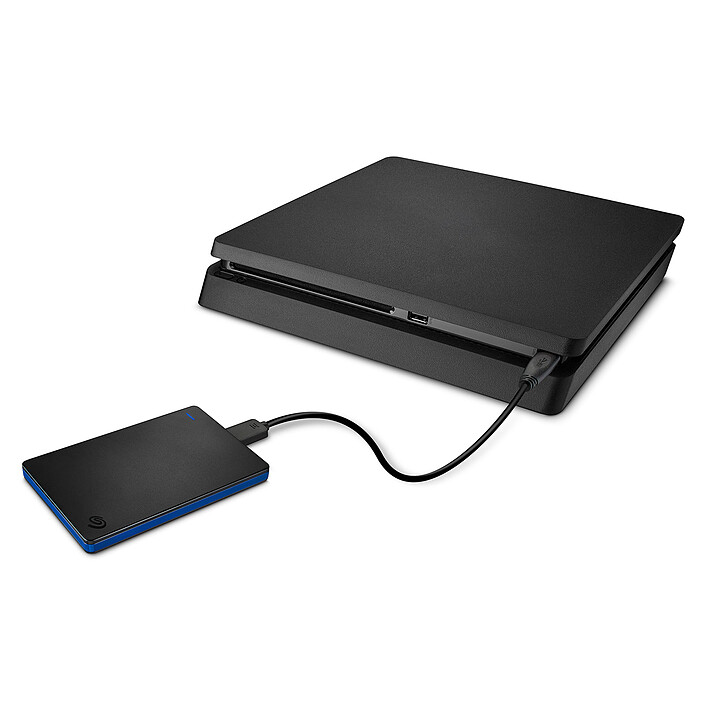 Seagate Game Drive 2 To Noir et bleu pas cher