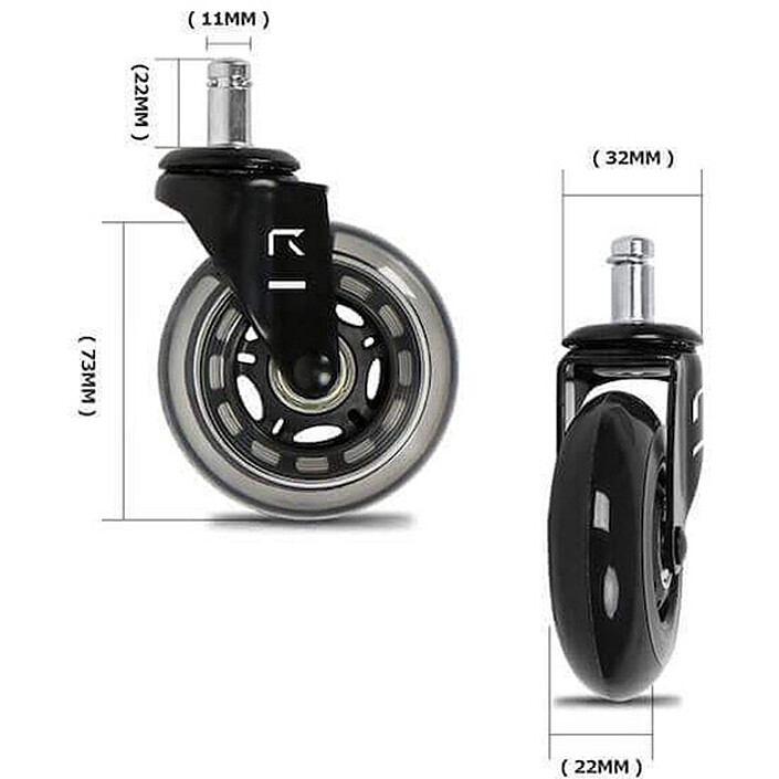Opiniones sobre REKT Roller Casters (por 5)