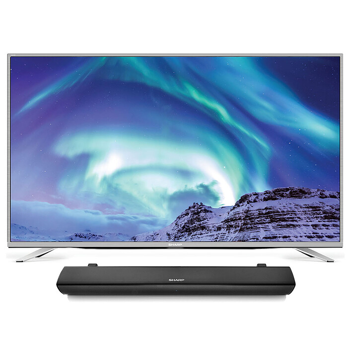 Sharp LC-49CUG8462E + HT-SB106