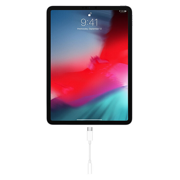 Avis Apple Adaptateur USB-C vers mini-jack 3,5 mm Blanc