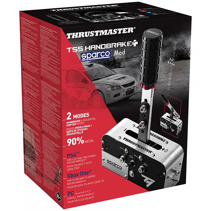 cheap Thrustmaster TSS Handbrake Sparco Mod
