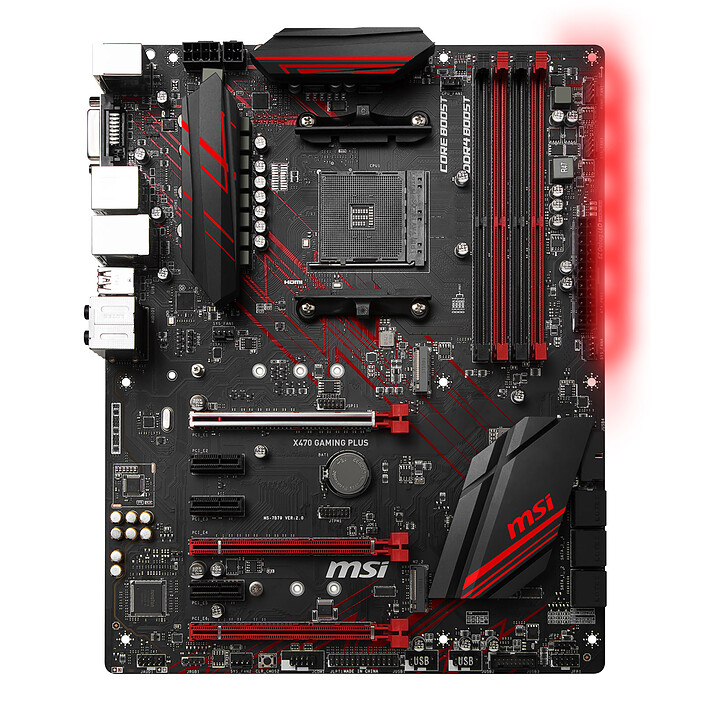 Avis Kit Upgrade PC AMD Ryzen 7 2700X Wraith Prism MSI X470 GAMING PLUS