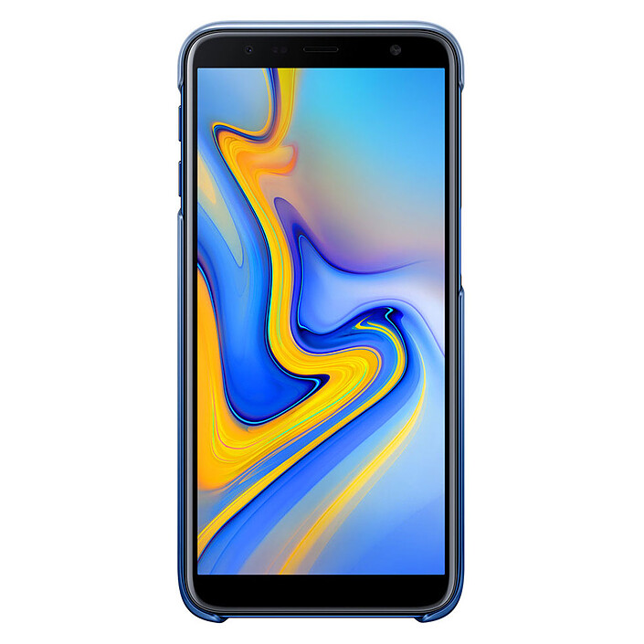 Avis Samsung Gradation Cover Bleu Galaxy J6+ 