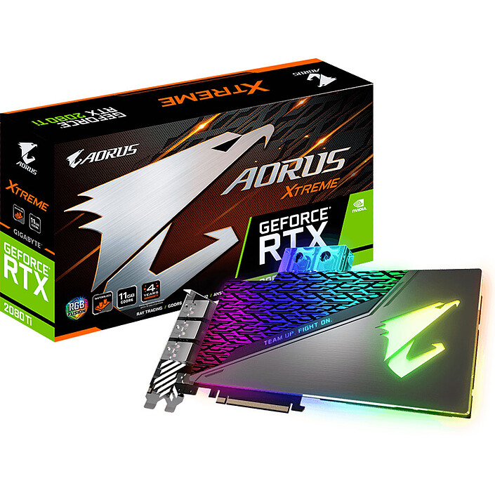 Gigabyte AORUS GeForce RTX 2080 Ti XTREME WATERFORCE WB 11G