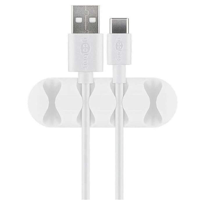 Avis Goobay 4 Slot Cable Management - Blanc