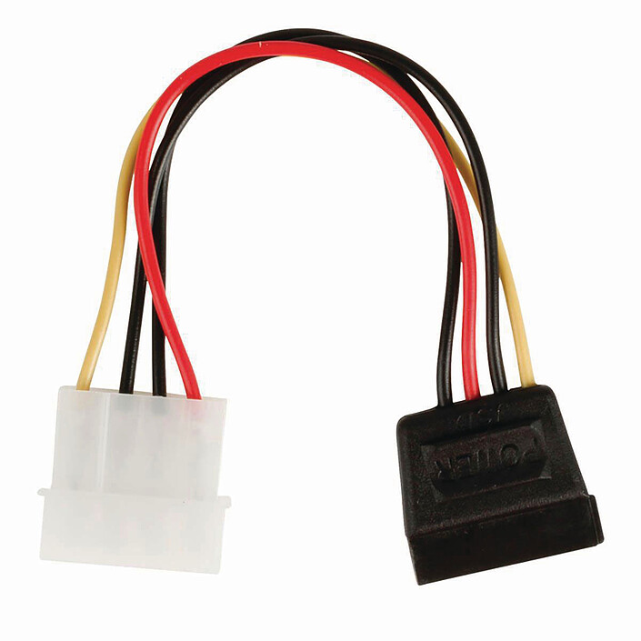 Nedis Adaptador de alimentación Molex a SATA