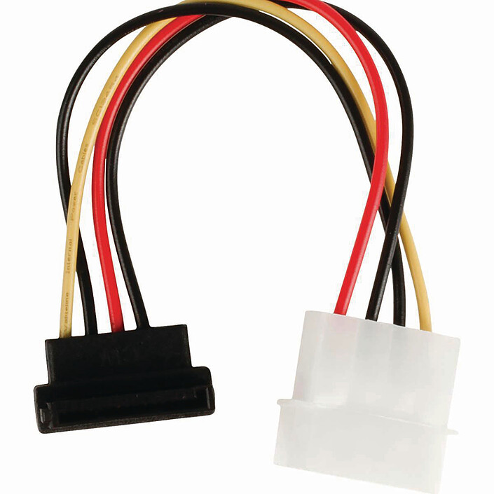 Nedis Adaptateur d'alimentation Molex vers SATA (CCGP73505VA015)