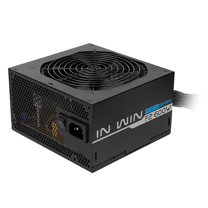 IN WIN 509 Noir/Rouge + F2 600W 80PLUS Bronze  pas cher
