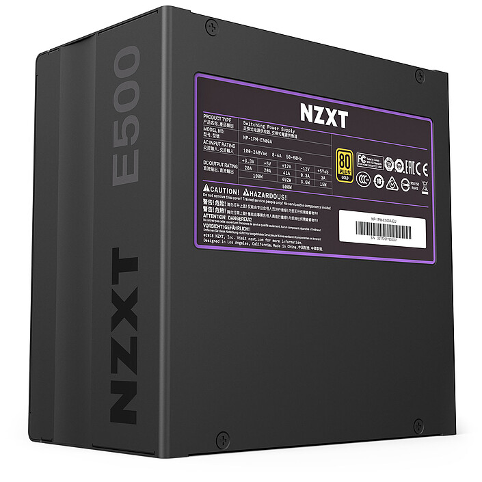 NZXT E500 - Alimentation Digitale  pas cher