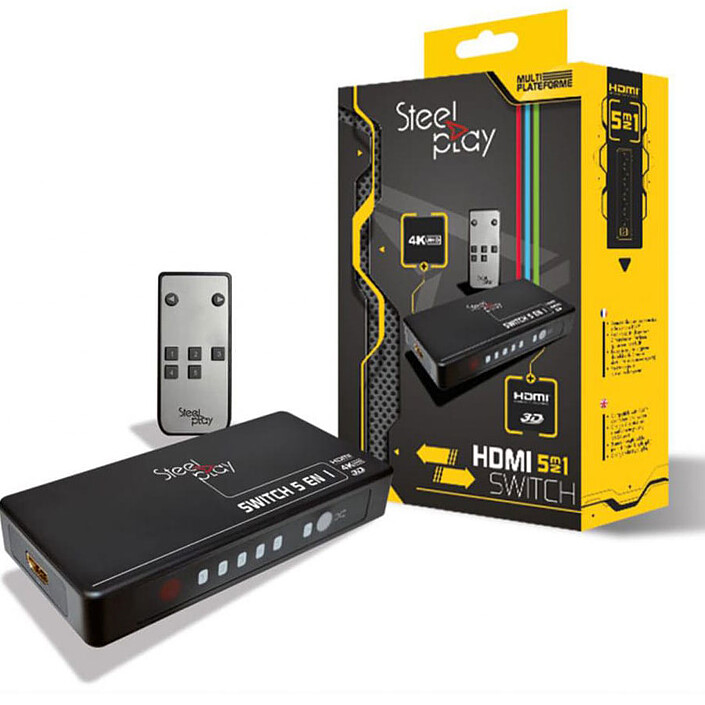Steelplay HDMI 5-en-1 Switch