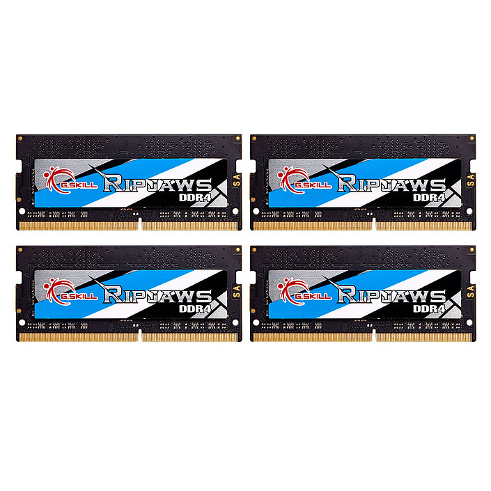 G.Skill RipJaws Series SO-DIMM 32 Go (4 x 8 Go) DDR4 2666 MHz CL19