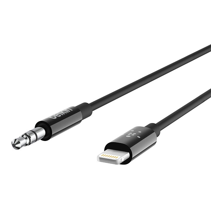 Opiniones sobre Belkin Lightning to Jack Cable 3.5 mm Negro - 90 cm
